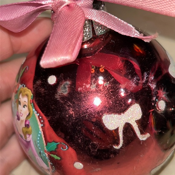 Vintage Disney Princess ornaments Cinderella, Belle, Aurora FOR ALL 3 - Picture 7 of 8
